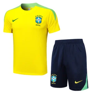 Kit Conjunto Treino Brasil Camisa + Short 2024 / 2025 - Masculino - Nike
