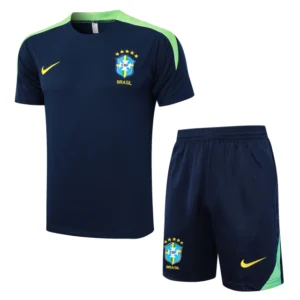 Kit Conjunto Treino Brasil Camisa + Short 2024 / 2025 - Masculino - Nike