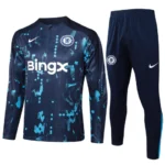 Kit Conjunto Treino Chelsea Jaqueta + Calça 2024 / 2025 - Masculino - Nike
