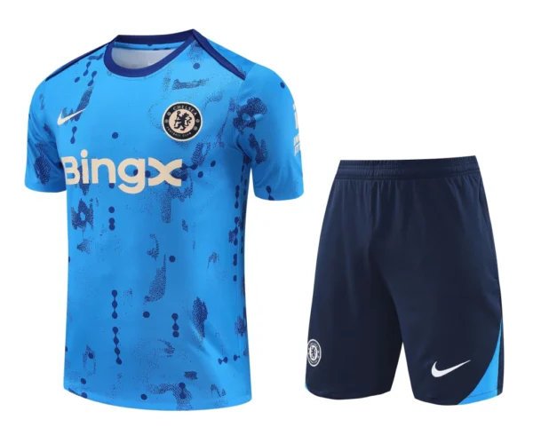 Kit Conjunto Treino Chelsea Camisa + Short 2024 / 2025 - Masculino - Nike