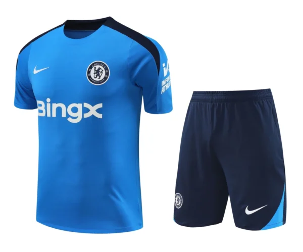 Kit Conjunto Treino Chelsea Camisa + Short 2024 / 2025 - Masculino - Nike