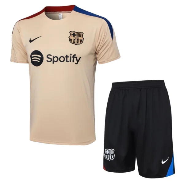 Kit Conjunto Treino Barcelona Camisa + Short 2024 / 2025 - Masculino - Nike