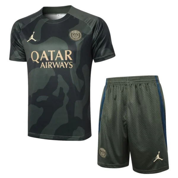 Kit Conjunto Treino Psg Camisa + Short 2024 / 2025 - Masculino - Jordan