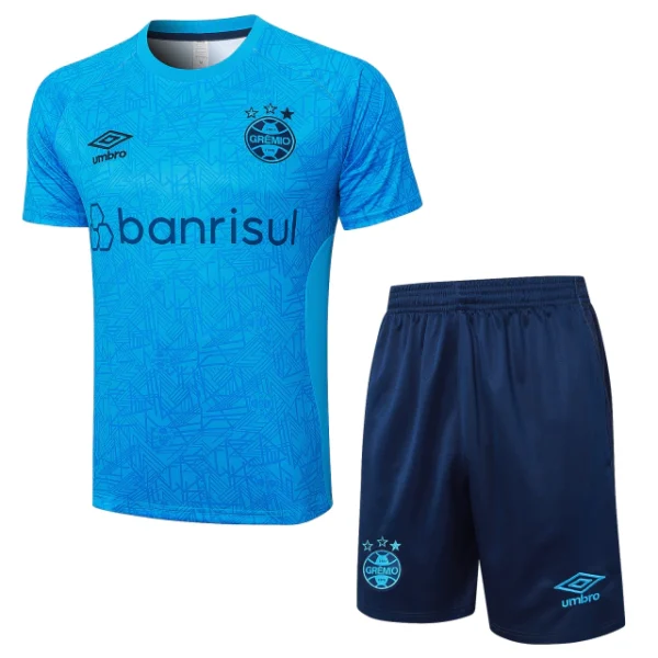 Kit Conjunto Treino Grêmio Camisa + Short 2024 / 2025 - Masculino - Umbro