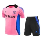 Kit Conjunto Treino Manchester United Camisa + Short 2024 / 2025 - Masculino - Adidas