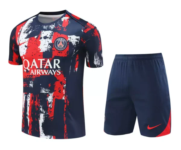 Kit Conjunto Treino Psg Camisa + Short 2024 / 2025 - Masculino - Nike