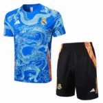 Kit Conjunto Treino Real Madrid Camisa + Short 2024 / 2025 - Masculino - Adidas