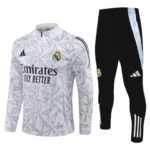 Kit Conjunto Treino Real Madrid Jaqueta + Calça 2024 / 2025 - Masculino - Adidas