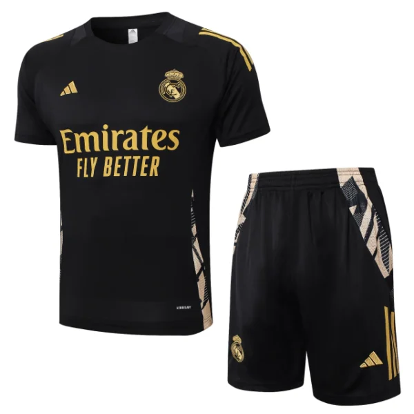 Kit Conjunto Treino Real Madrid Camisa + Short 2024 / 2025 - Masculino - Adidas