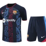 Kit Conjunto Treino Barcelona Camisa + Short 2024 / 2025 - Masculino - Nike