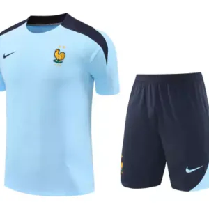 Kit Conjunto Treino França Camisa + Short 2024 / 2025 - Masculino - Nike