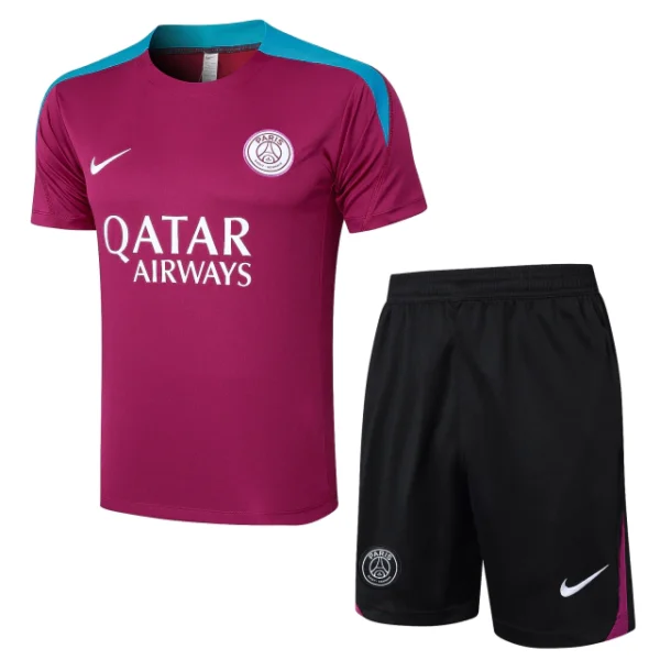 Kit Conjunto Treino Psg Camisa + Short 2024 / 2025 - Masculino - Nike