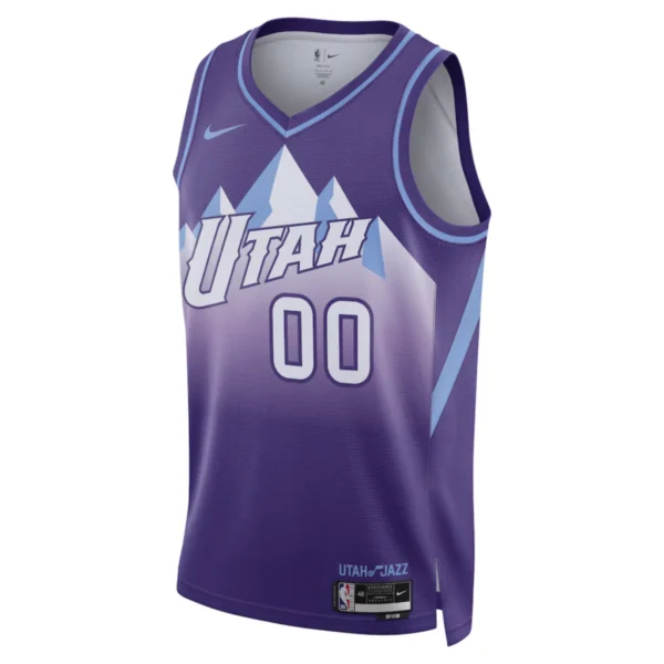 Regata NBA Utah Jazz City Edition 2024 / 2025 Swingman Jersey Roxo Clarkson 00