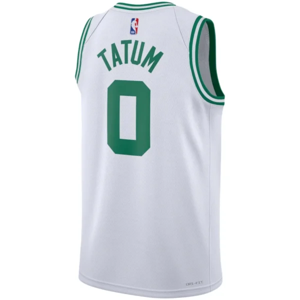 Regata NBA Boston Celtics City Edition Swingman Jersey Branca Tatum 0 - Imagem 2
