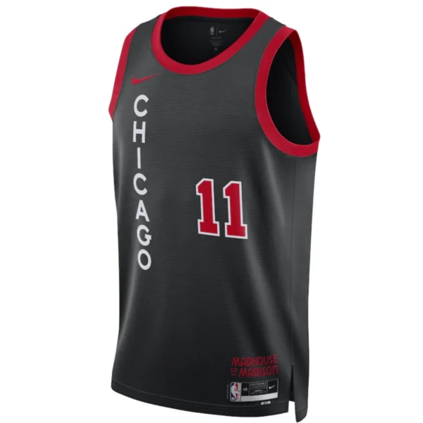 Regata NBA Chicago Bulls Edition Swingman Jersey Preta DeRozan 11