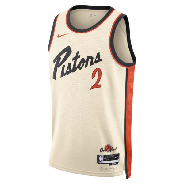 Regata NBA Detroit Pistons City Edition 2024 / 2025 Swingman Jersey Beje Cunningham 2