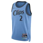 Regata NBA LA Clippers City Edition 2024 / 2025 Swingman Jersey Azul Claro Leonard 2