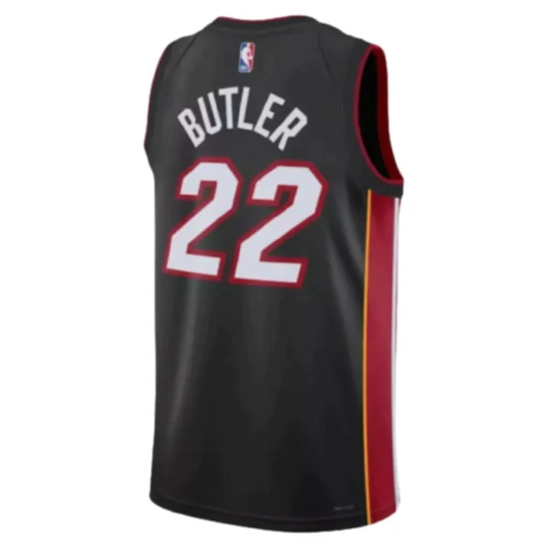 Regata NBA Miami Heat Edition Swingman Jersey Preta Butler 22 - Image 2