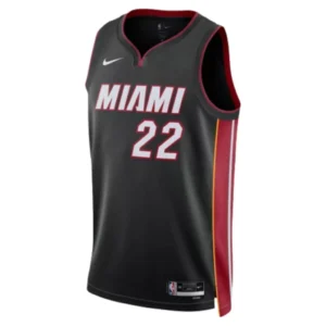Regata NBA Miami Heat Edition Swingman Jersey Preta Butler 22