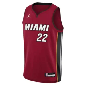 Regata NBA Miami Heat Edition Swingman Jersey Vinho Butler 22