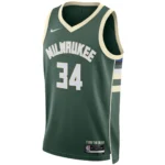 Regata NBA Milwaukee Bucks Edition Swingman Jersey Verde Antetokounmpo 34