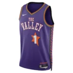 Regata NBA Phoenix Suns City Edition 2024 / 2025 Swingman Jersey Roxa Booker 1
