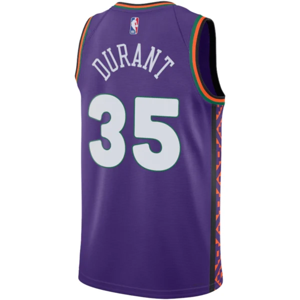 Regata NBA Phoenix Suns City Edition 2024 / 2025 Swingman Jersey Roxa Durant 35 - Image 2