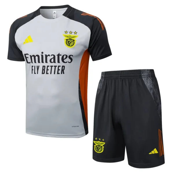 Kit Conjunto Treino Benfica Camisa + Short 2024 / 2025 - Masculino - Adidas
