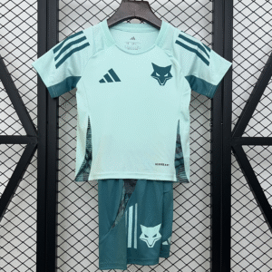 Kit Infantil Cruzeiro Treino Turquesa Camisa e Short 2025 / 2026