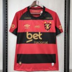 Camisa Sport Recife 1 Com Todos Patrocínios Torcedor Masculina 2025 / 2026