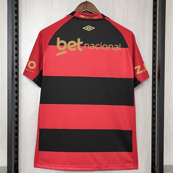 Camisa Sport Recife 1 Com Todos Patrocínios Torcedor Masculina 2025 / 2026 - Imagem 2