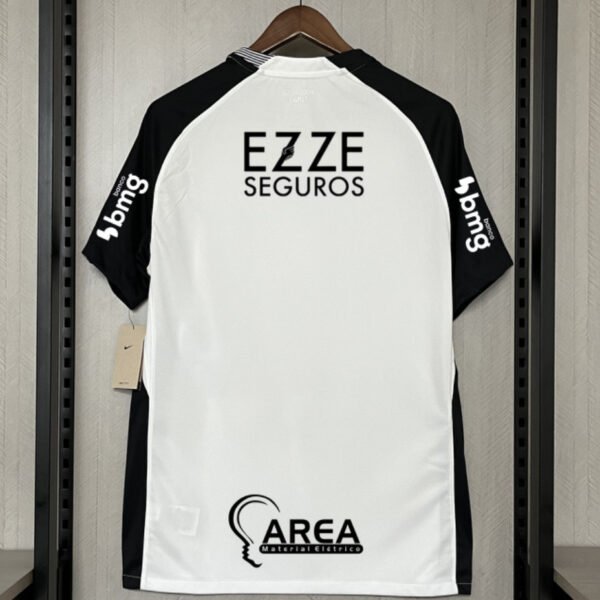 Camisa Corinthians 1 Com Todos Patrocínios Torcedor Masculina 2025 / 2026 - Imagem 2